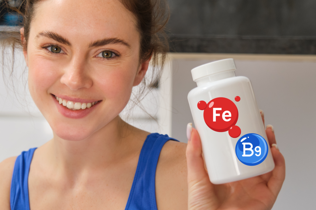 Compléments Alimentaires Fer+Vitamine B9