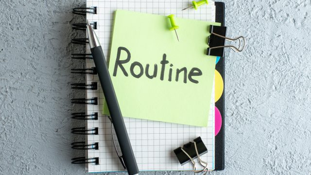 routine to do list habits habitudes